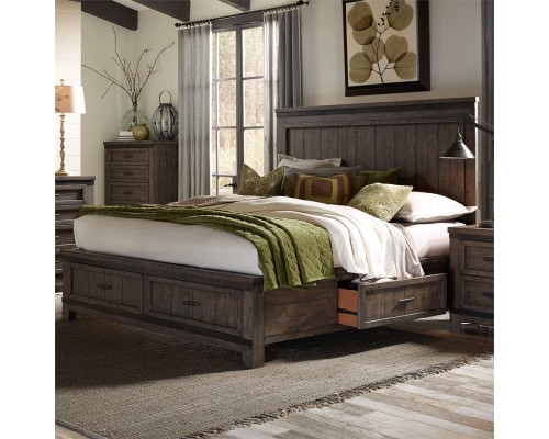 THORNWOOD HILLS TWO SIDED STORAGE BED
